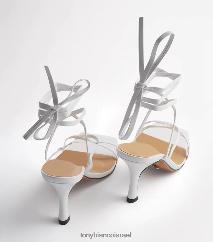 נעלי עקב | נשים נאפה כבשה לבנה Tony Bianco עקבי קאדן 8BNR8T65